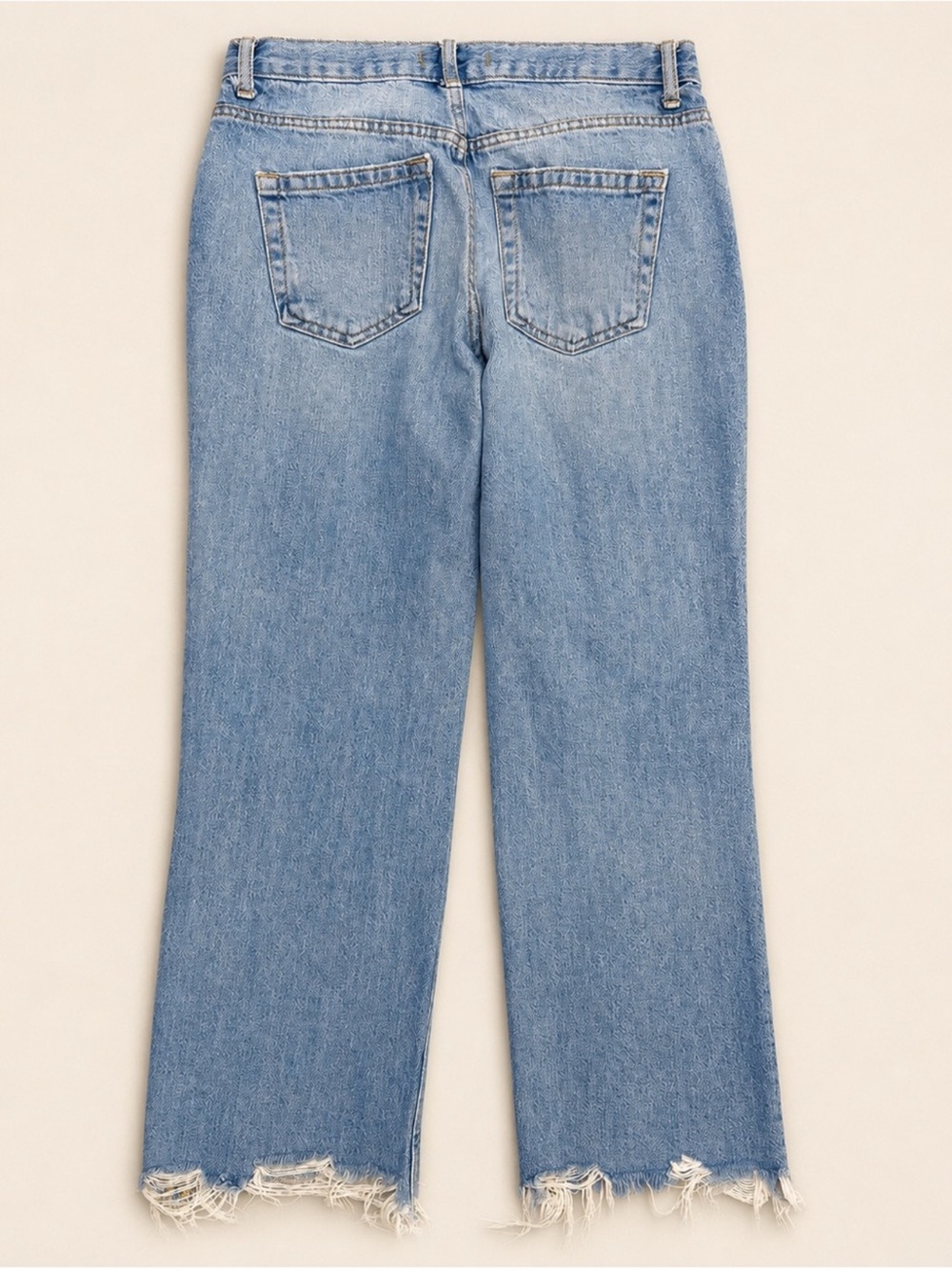 We The Free Maggie Distressed Straight Leg Jeans Size 24 - Picture 2 of 4